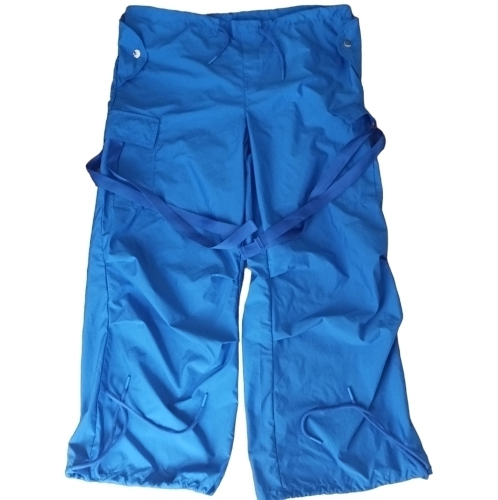 Drawstring Parachute Pants